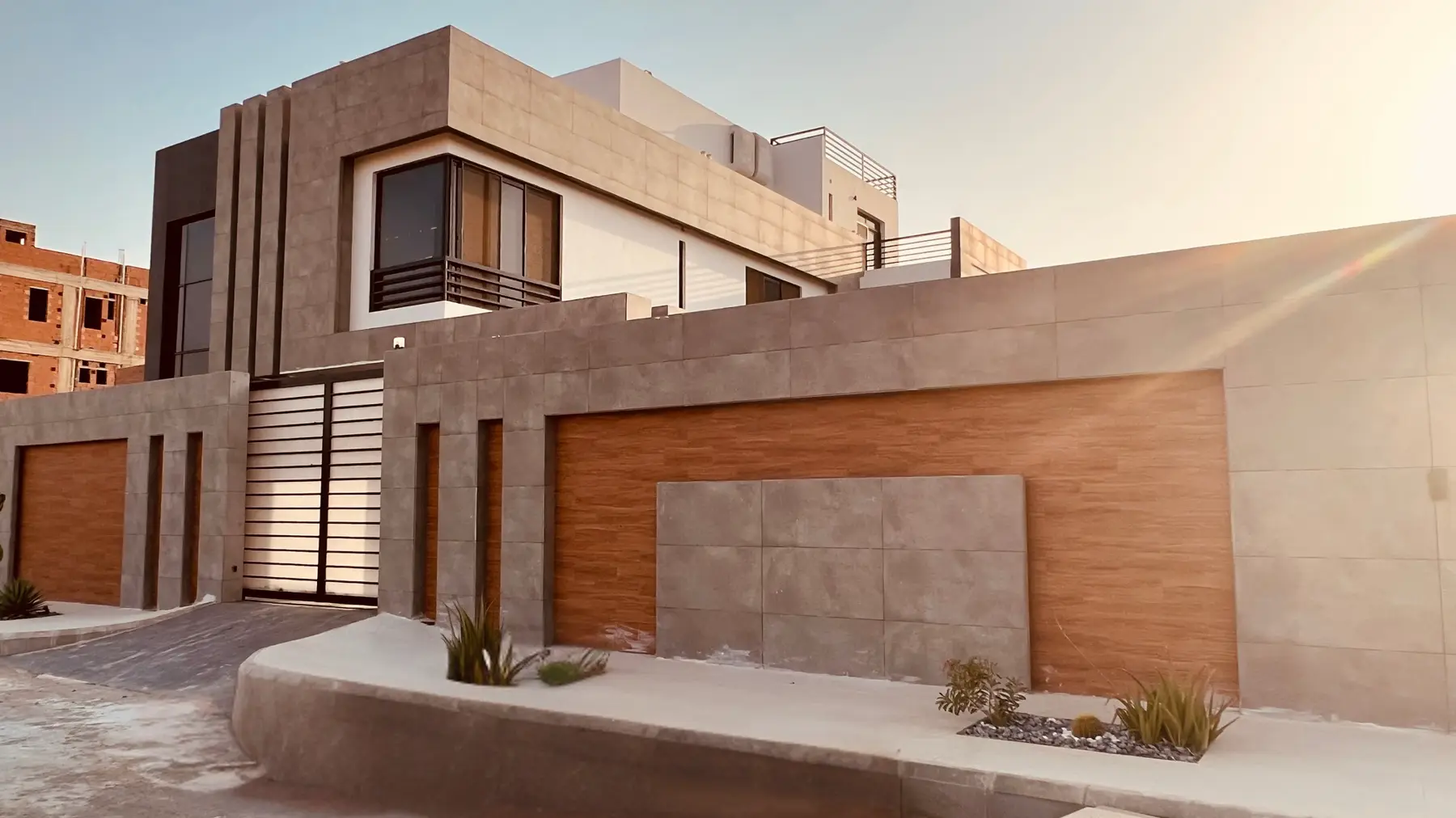 Residential Villa with Courtyard, a residential project by BRU CO. in Jeddah