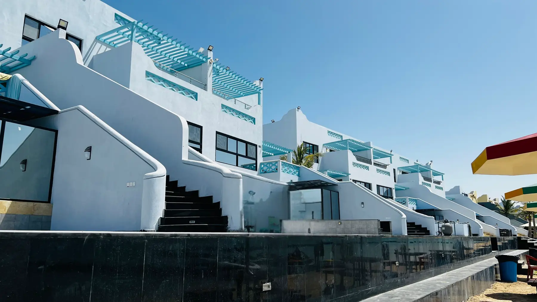 Chalets Redevelopment, Durrat Al-Arous, a hospitality project by BRU CO. in Durrat Al-Arous