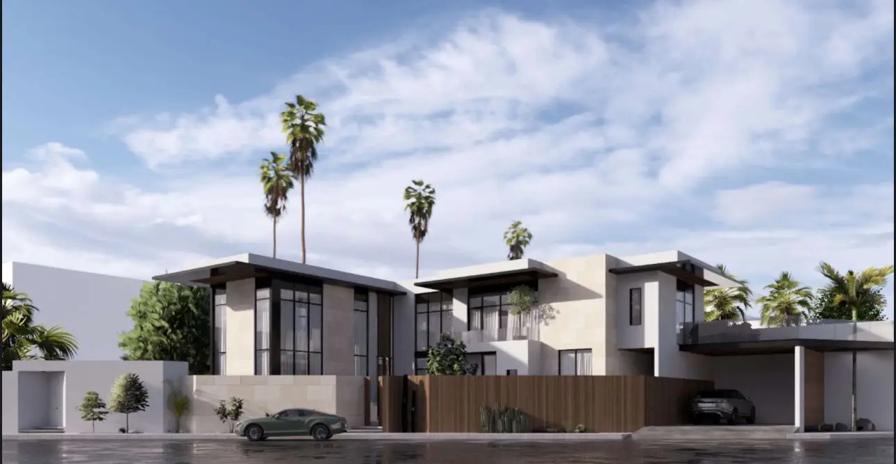 Modern Residential Villa, a residential project by BRU CO. in Jeddah