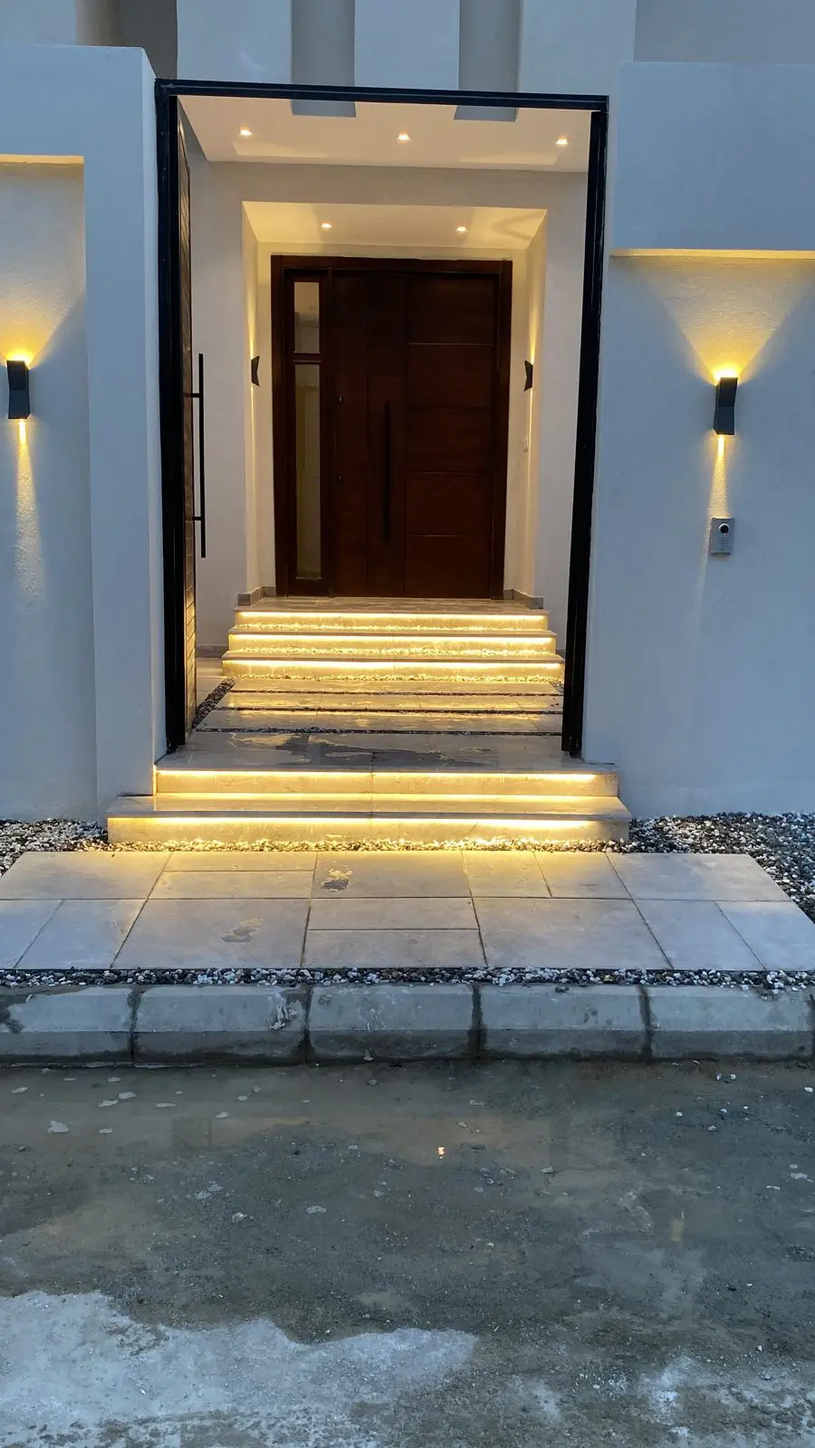 Interior finishing works on a BRU CO. construction project in Jeddah